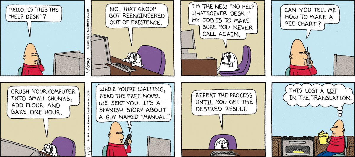 Dilbert Cartoon